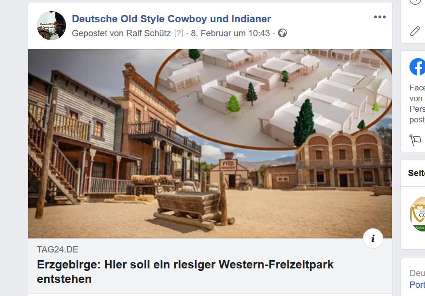 Deutsche OldStyle Cowboy und Indianer